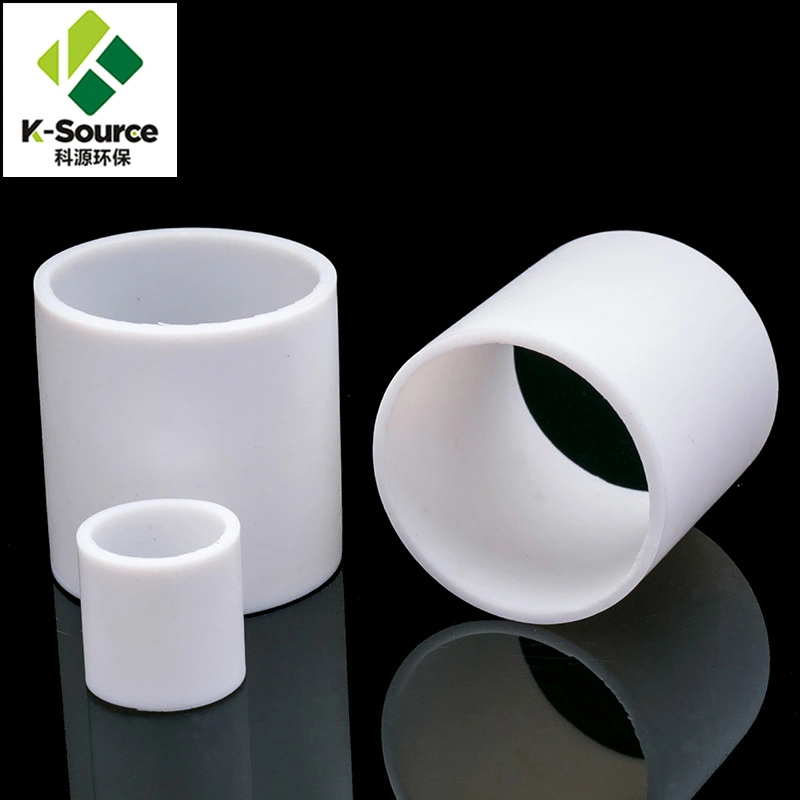 PP PVDF Rpp PE PTFE Raschig Ring for Sulfuric Acid Column Packing