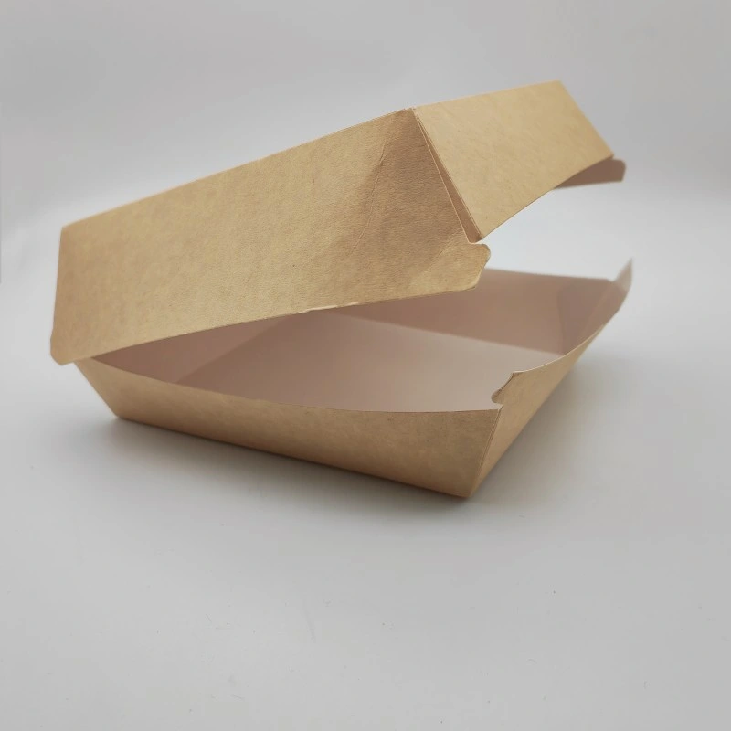 Fast Food Shop Verwenden Sie Benutzerdefinierte Logo Print Papier Verpackung Box