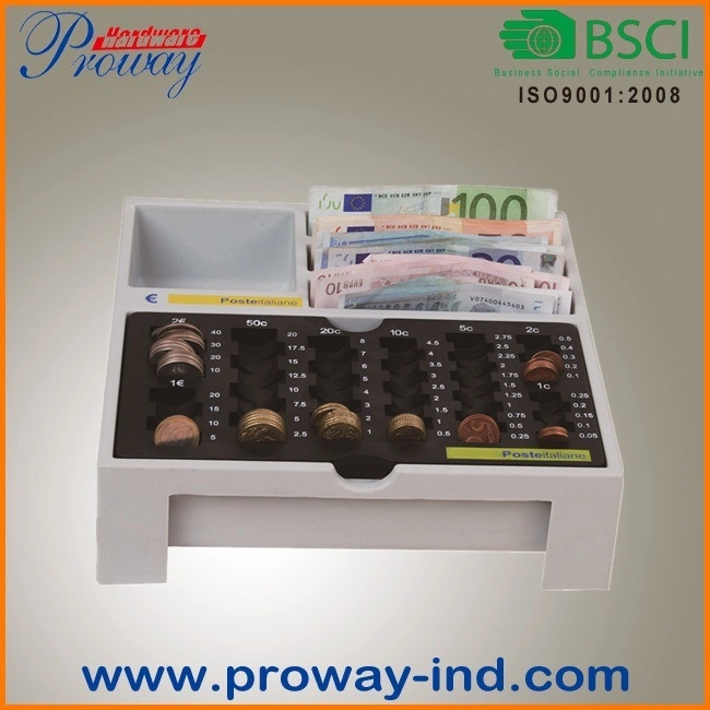 Convenient Plastic Cash Box Tray T-210euro