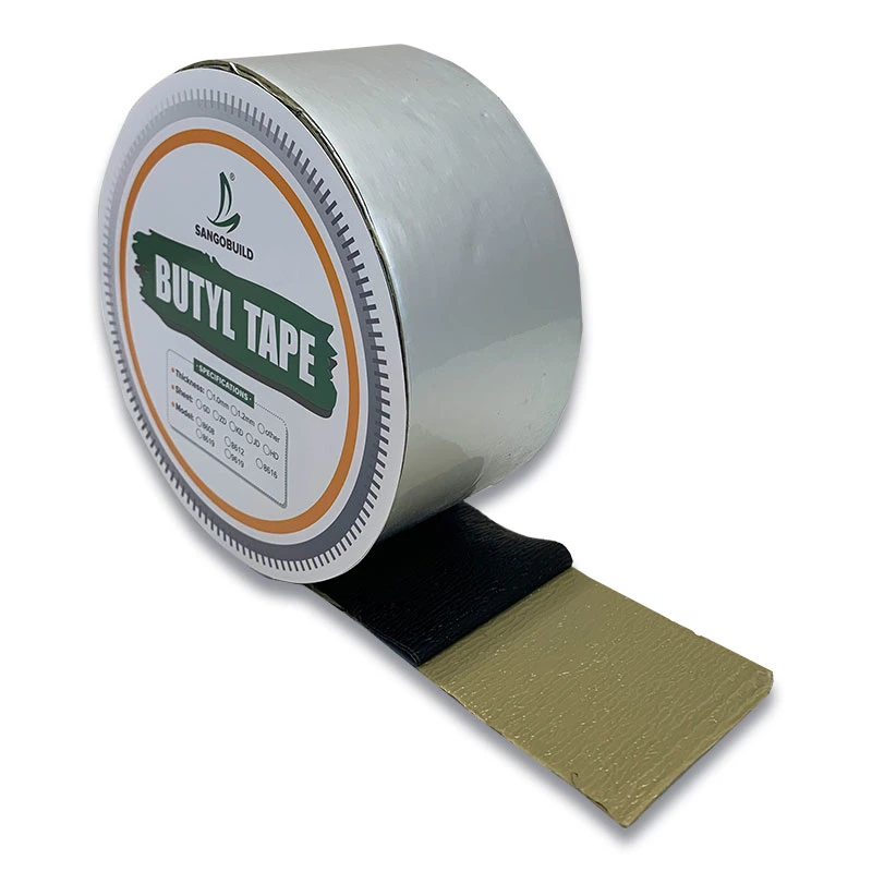 2021 New Reingforced Foil Butyl Flashing Tape Butyl Adhesive Tape Bitumen Tape