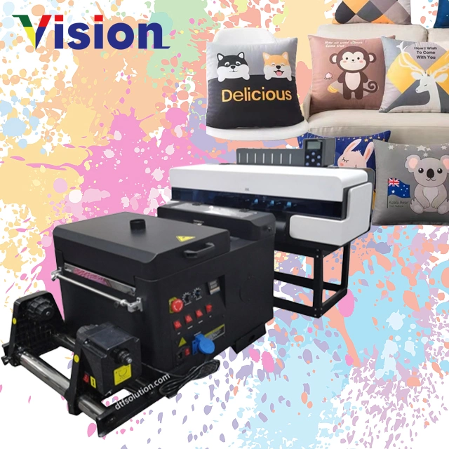 A3 Dtf Inkjet Printer Set Heat Transfer T-Shirt Printing Machine Direct to Film Printer with XP600 Print Head