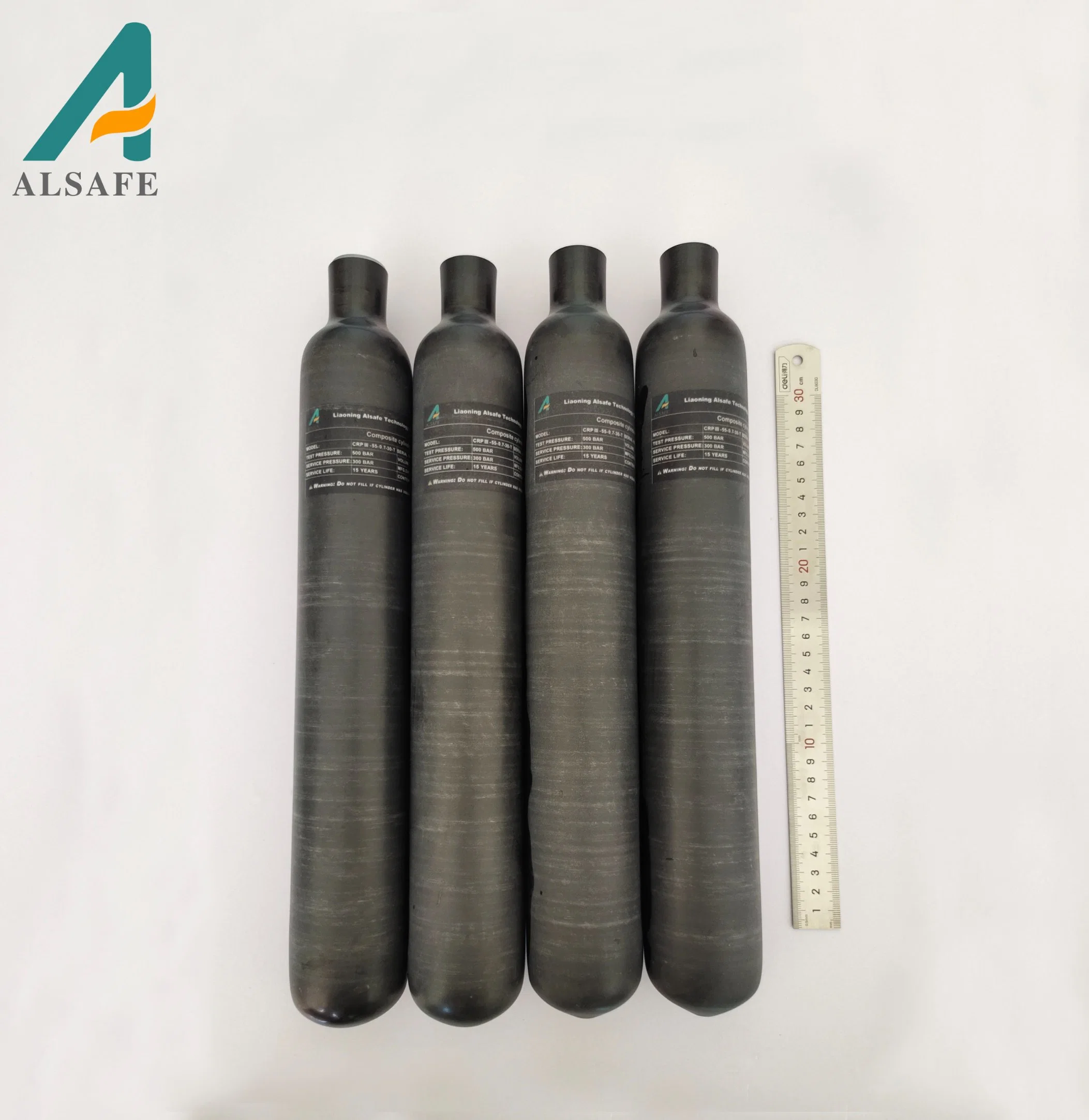 China CO2 Gas Cylinder Factory Carbon Fiber Hpa Tanks for Sports