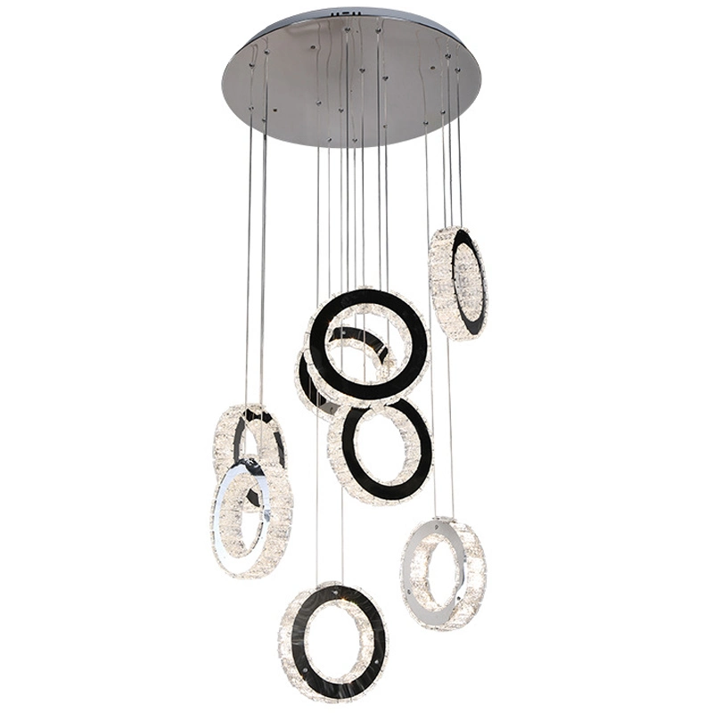 K9 Crystal Chandelier Lamp Home Lighting for Hanging Restaurant Decoration