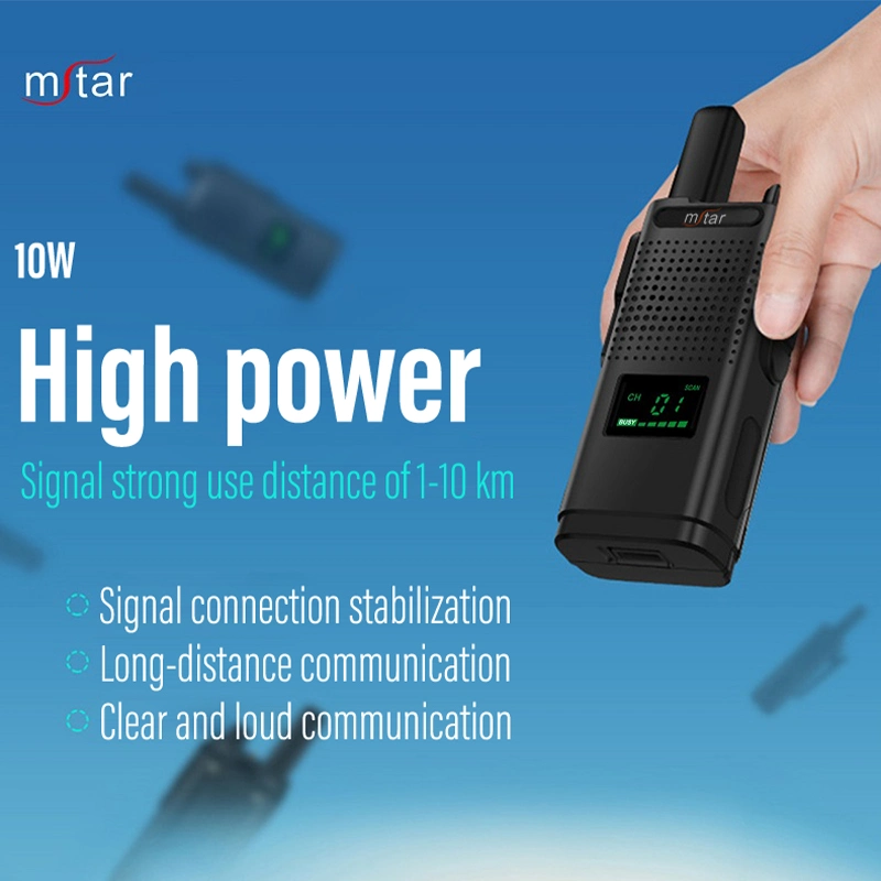 Mstar A7 Réduction de bruit Anti-Fall talkie walkie à longue portée