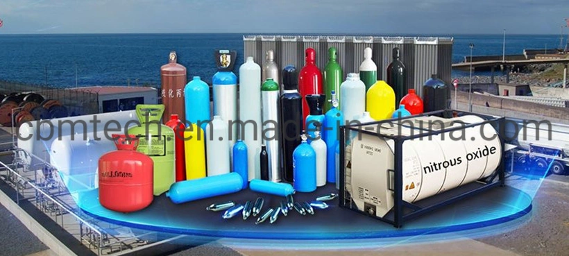 High Pressure DOT/ISO Aluminum O2 Gas Cylinders