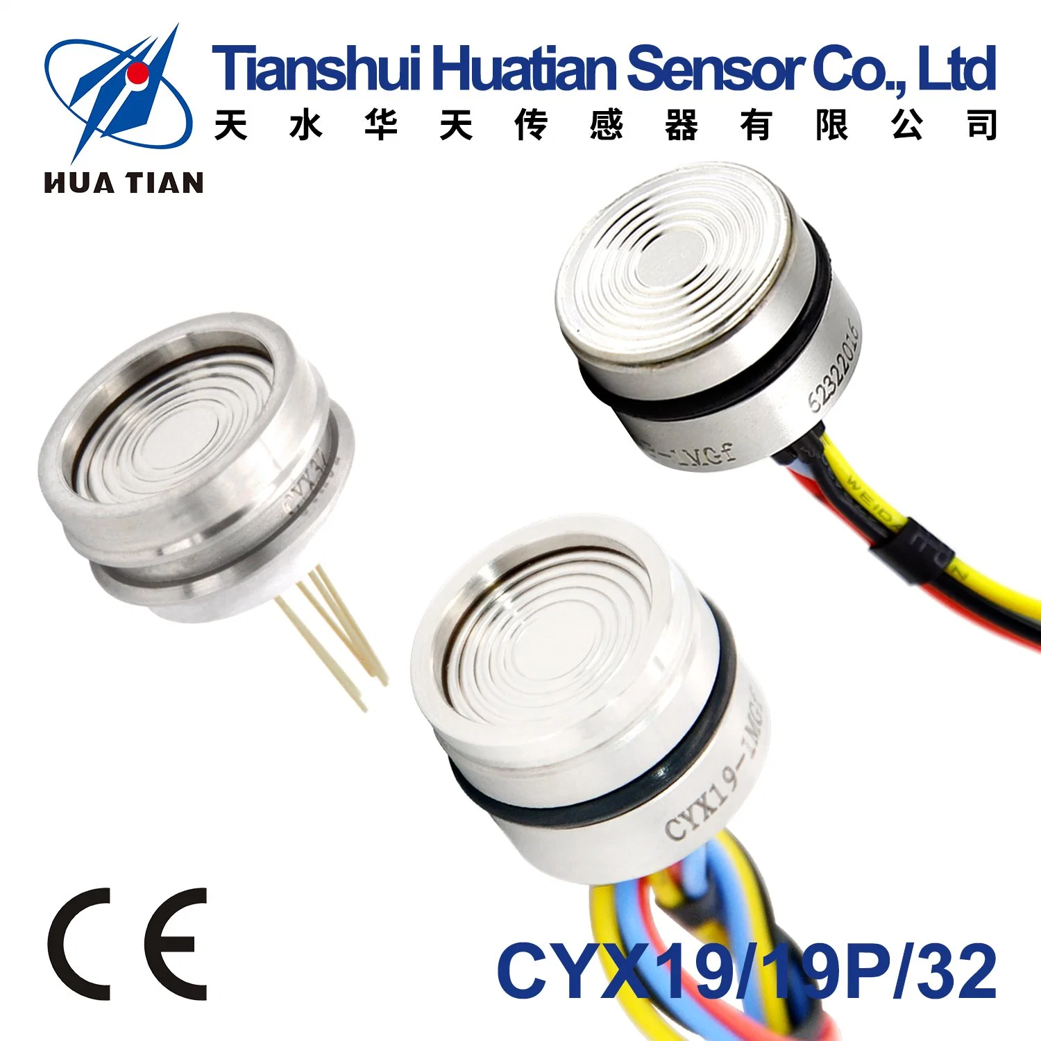 Sensor transductor Huatian paquete estándar Tianshui, Gansu, China, cuatro hilos con aprobación CE