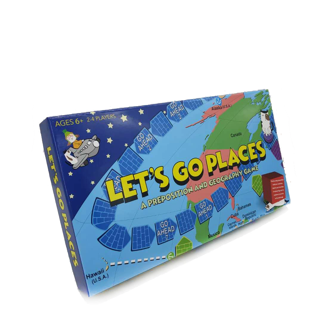 Children's Education Custom Customized Paper Cardboard OEM Board Game