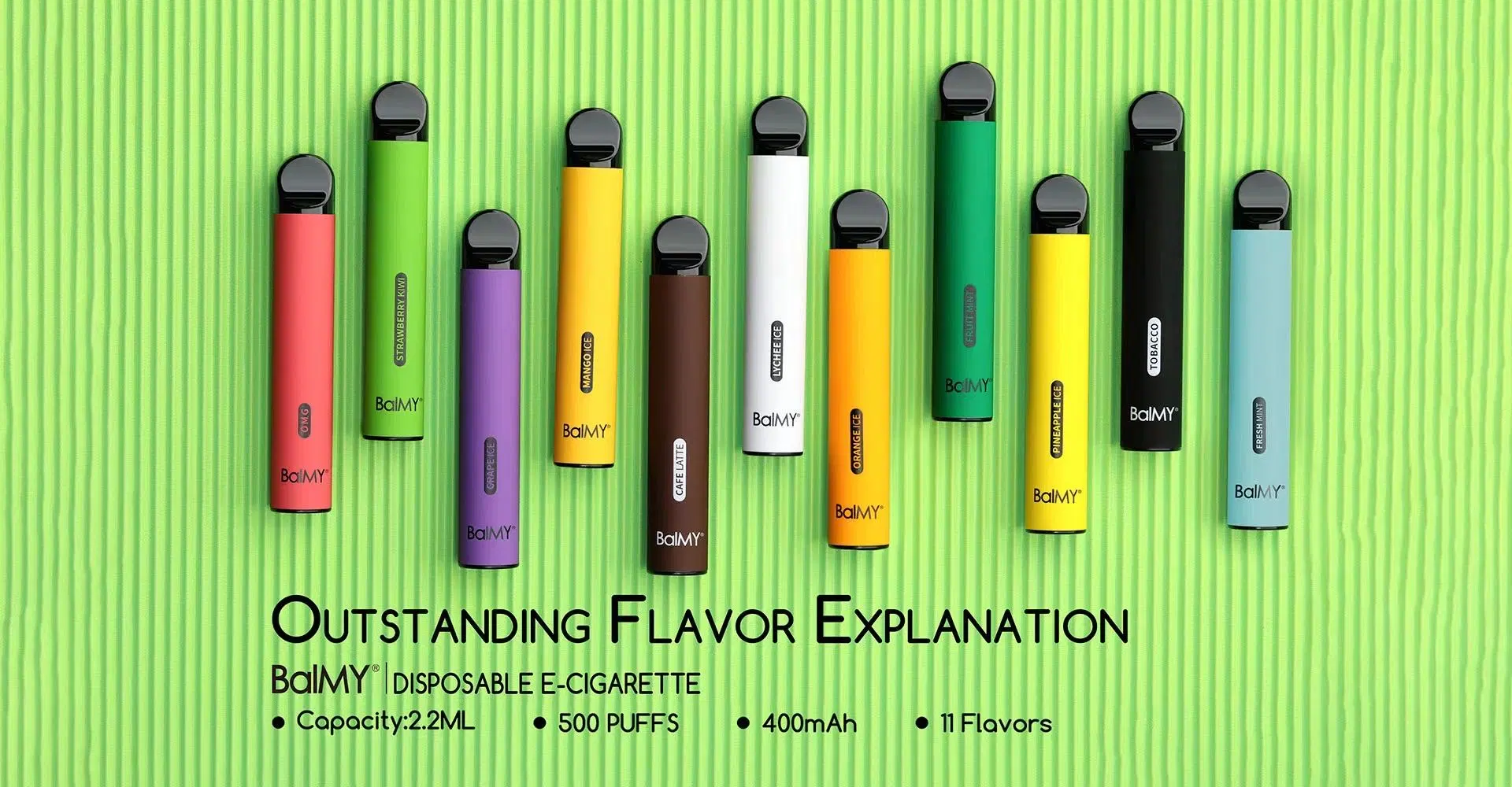 Balmy Disposable Pod Device 2023 Best Popular Disposable Vape Pen Wholesale Price