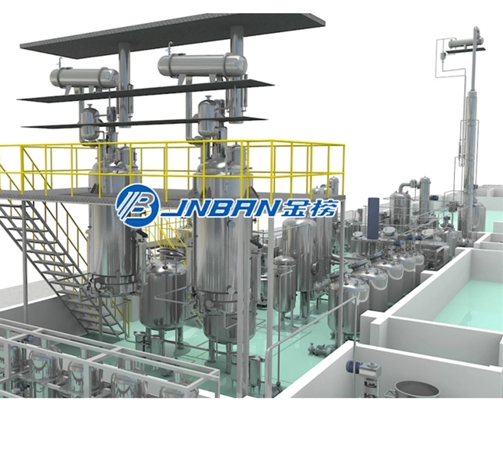 Equipamento do tanque da Máquina de extração de solventes de butano Hexane do Extrator de etanol