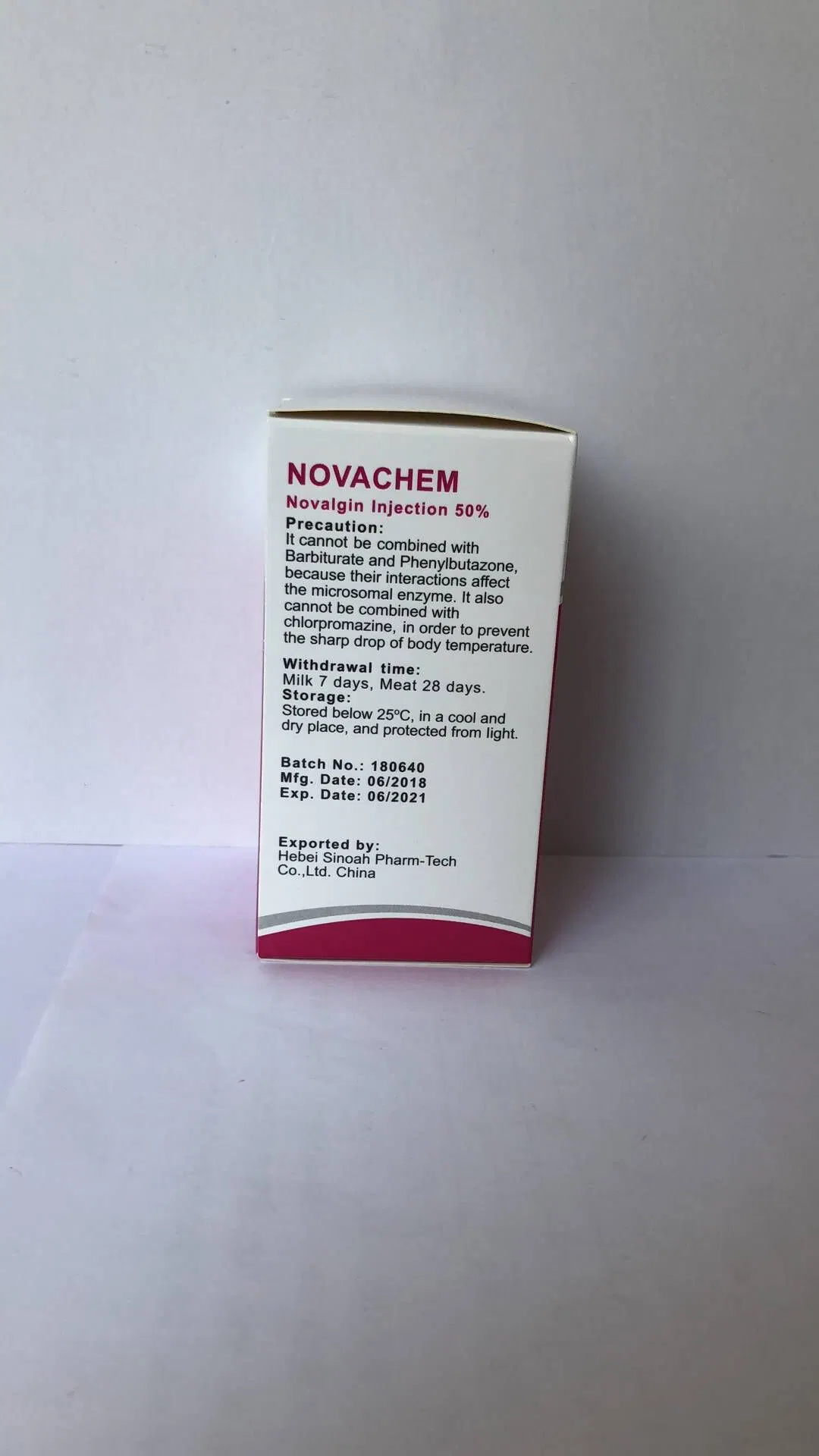 Diclofenac Natrium Injection 5% 10% / Veterinärmedizin / GMP