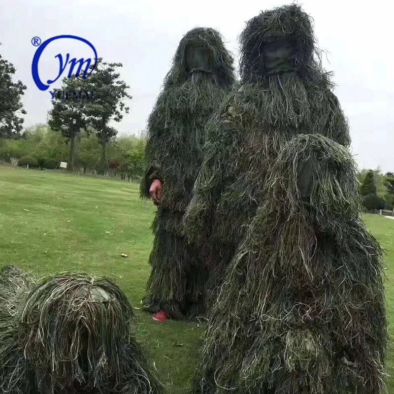 3D de la chasse CAMOUFLAGE DÉSERT forêt sauvage costume Ghillie