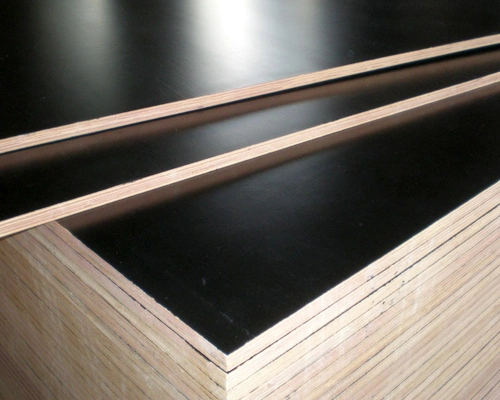 Black/Brown Shuttering Film Faced Plywood with Poplar Core for Construction