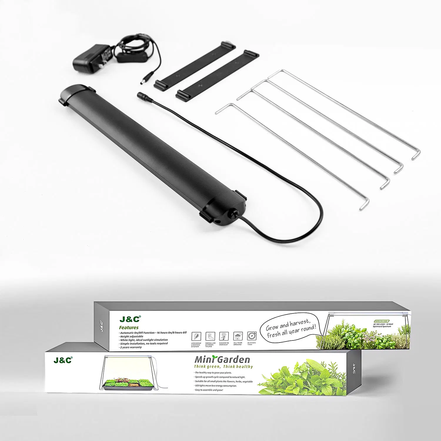 Grow Smart Hydroponic Growing Systems Indoor Garden Aquaponics Lamp