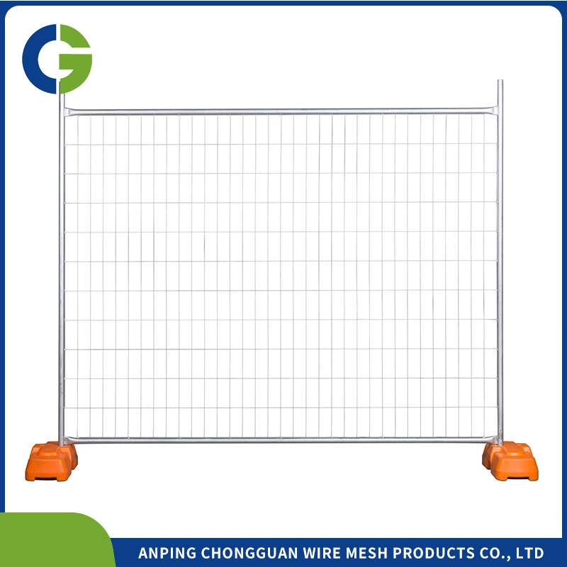 Clôture temporaire galvanisée à chaud en Australie à prix d'usine.