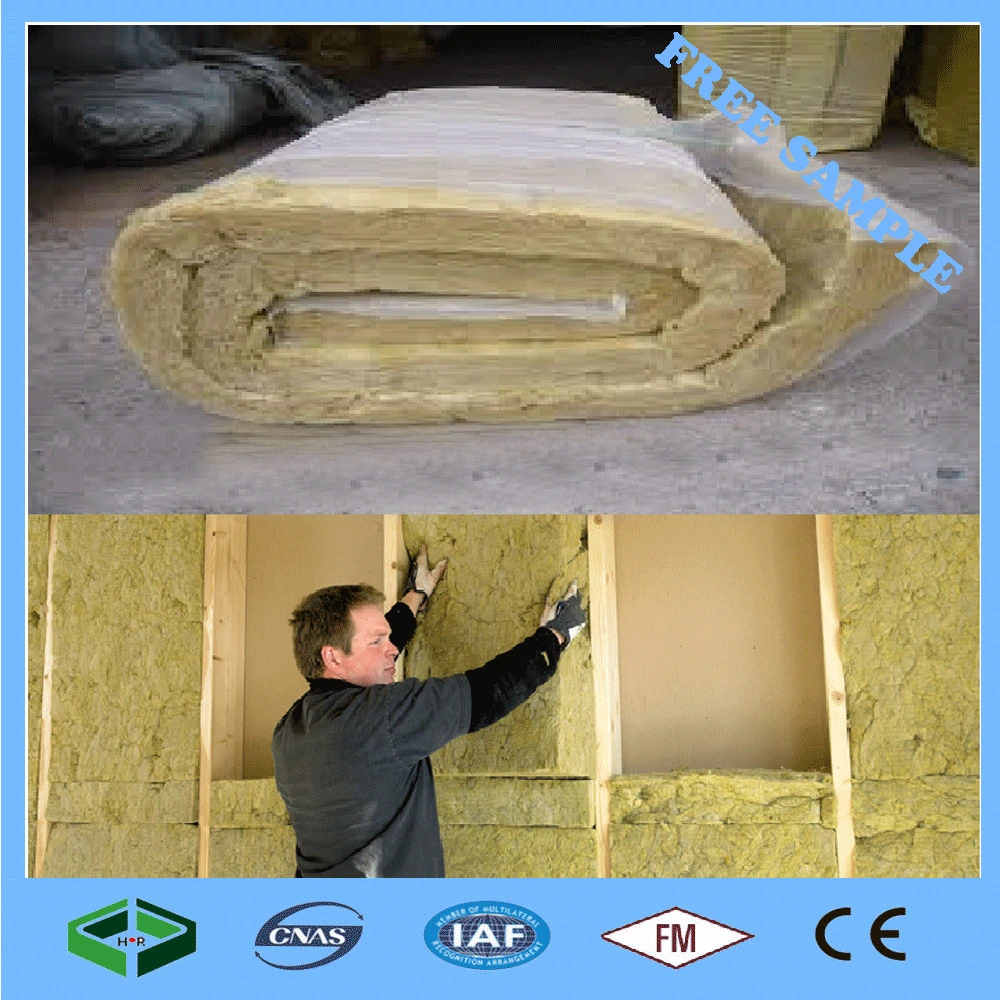 Rock Wool Insulation Blanket Wire Mesh Heat Resistant Pipe Insulation