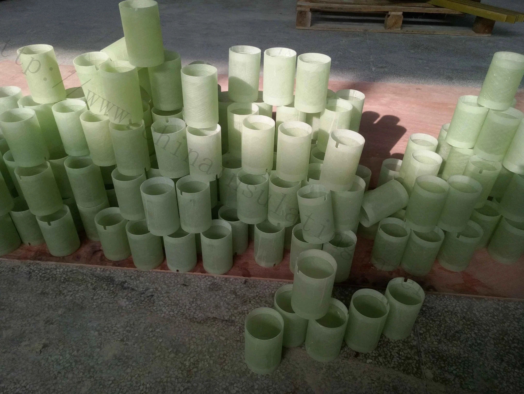 Epoxy Fiberglass Winding Pipe for Pipeline System and Electricity Equipment