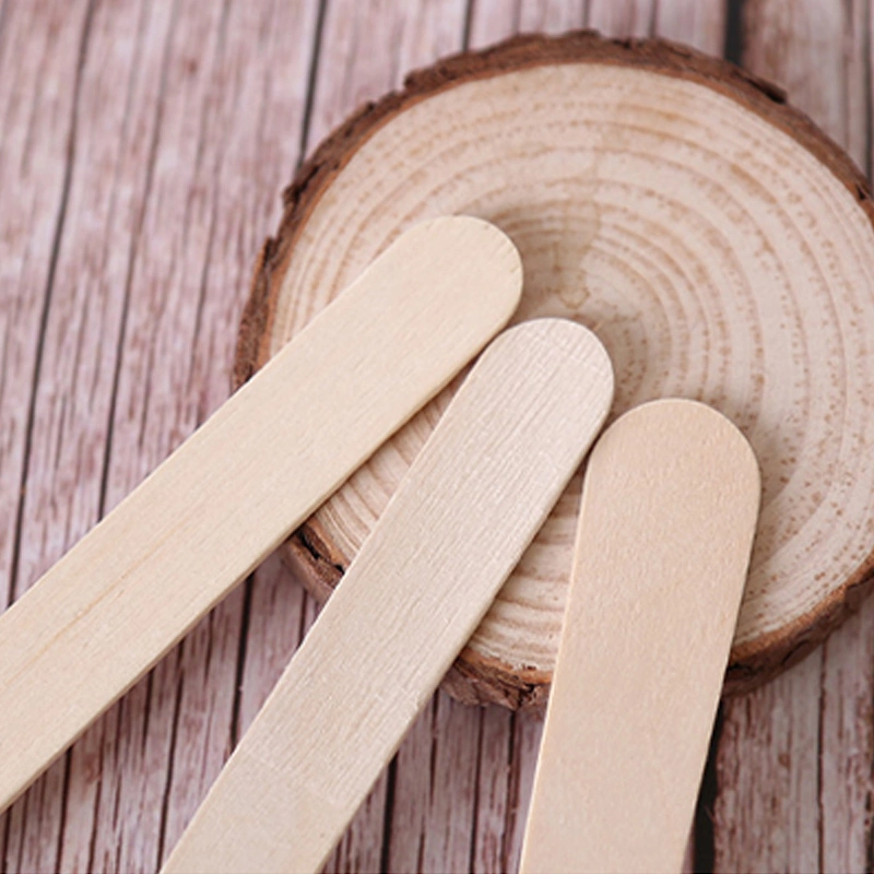 Eco-Friendly Disposable Cutlery 160mm Wooden Spoon