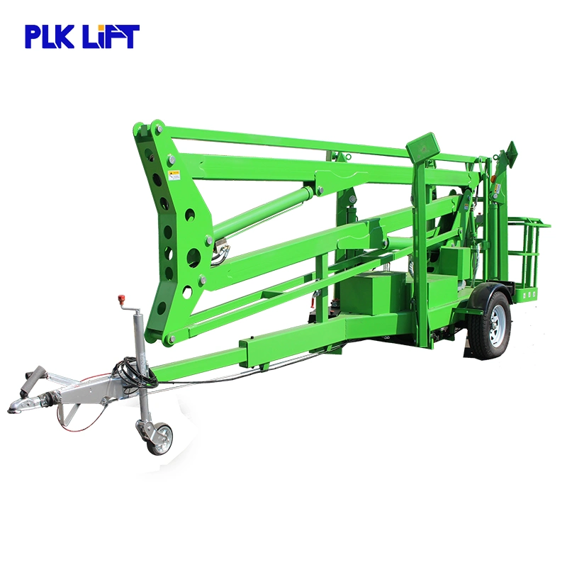 14m 16m Tractor Mounted Farm Cherry Picker Boom Lift