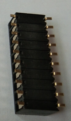 Dual Row SMT Side Entry 2.54mm Female Berg Pin Header PCB Connectors