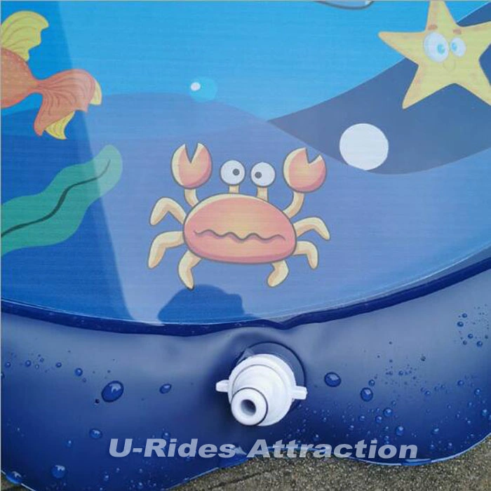 Outdoor Swimming Pool Outdoor Inflatable Children's fountain mat for Learning