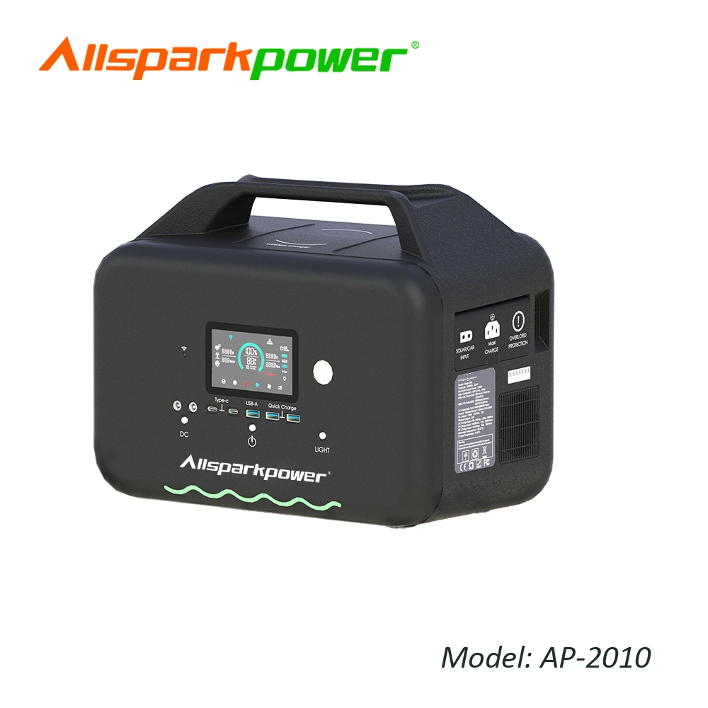 Poids léger Allsparkpower chargeur de secours de grande capacité de charge ultrarapide avec station d'alimentation portable sans fil