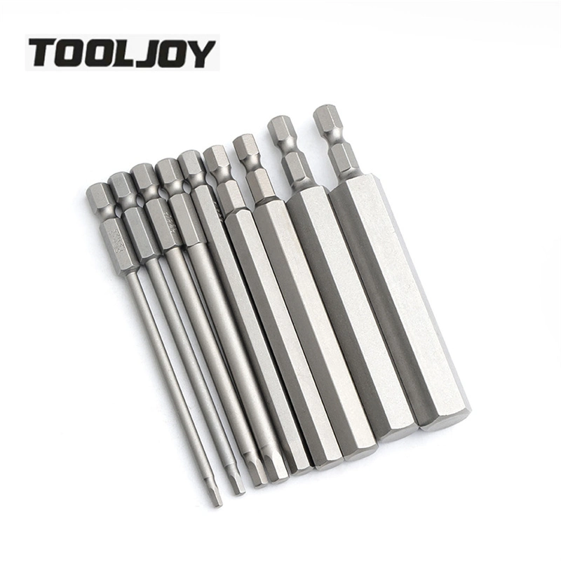 Factory Wholesale/Supplier S2 Steel Magnetic Hex Shank 90mm T27 Screwdriver Bit