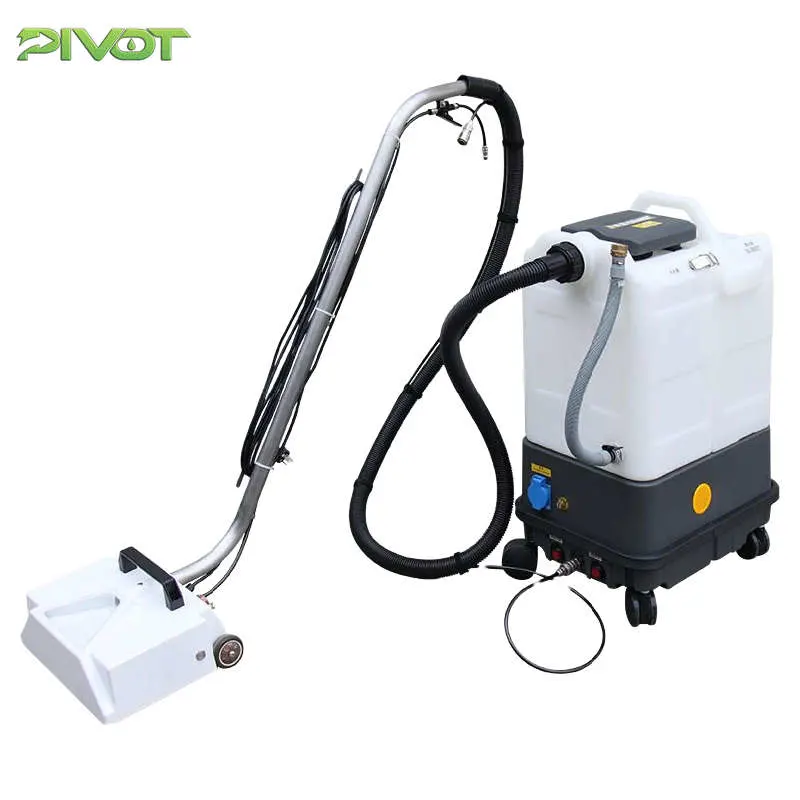 Commercial Carpet Extractor with Power Brush for Large Area Carpet Deep Cleaning