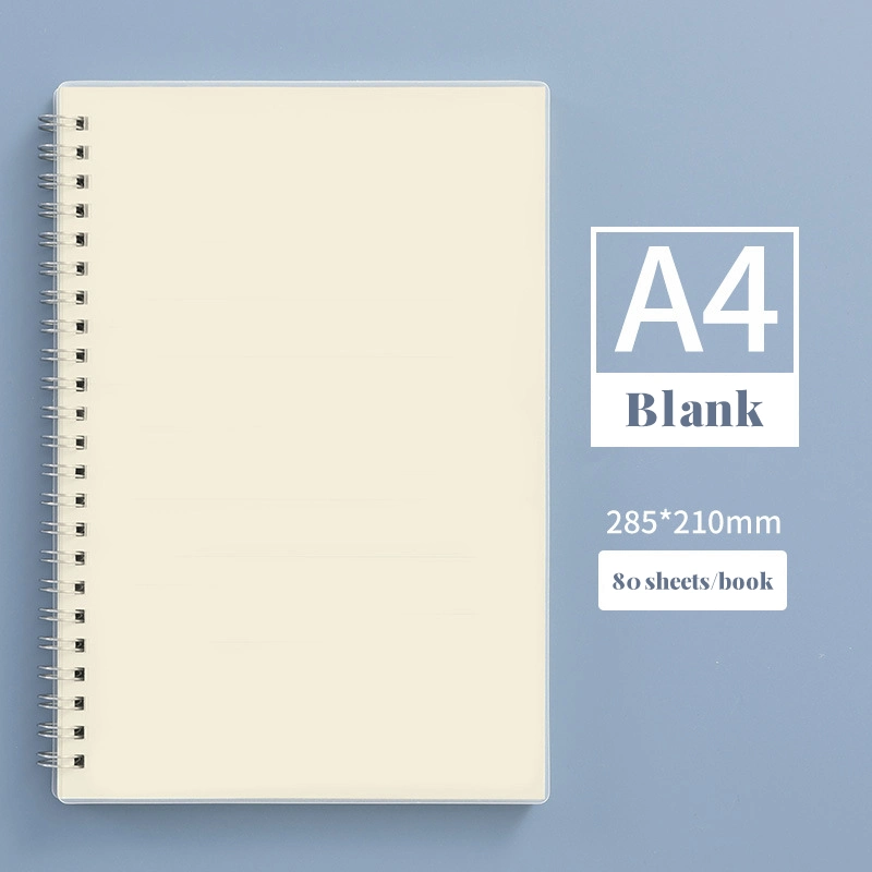 Learn to Customize a PP Matte Semi Transparent Cover with a Spiral Notebook