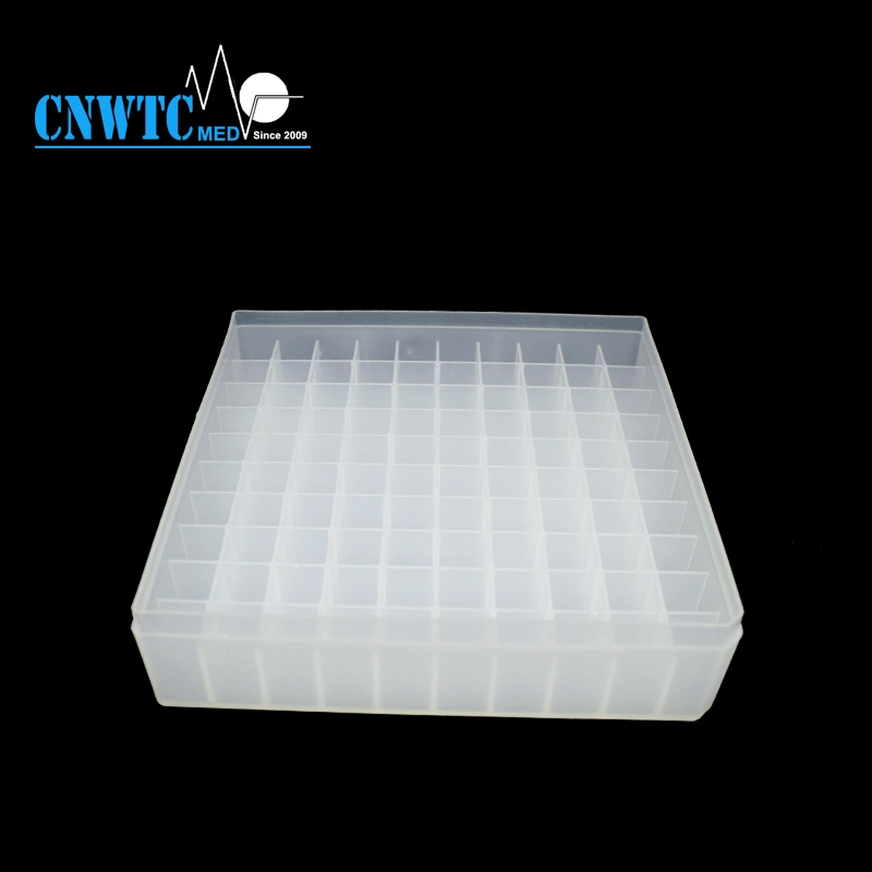 Plastic 100 Wells Freezing Rack 1.8ml Cryo Tube Box