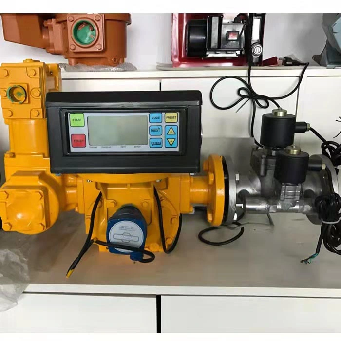 Liquid Control Digital Fuel Flow Meter Electronic Flowmeter