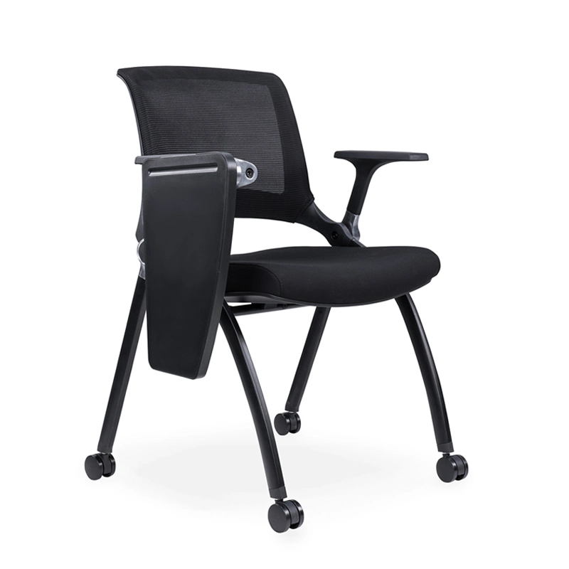 School Furniture Conference Room Chair Modern Training Chair with Writing Pad