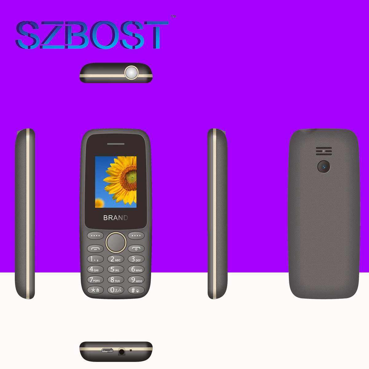 1.77inch 2g/3G Mobile Phone with Large Battery Capacity Factory Shop, Support OEM/ODM From Shenzhen, Cell Phone, Feature Phone