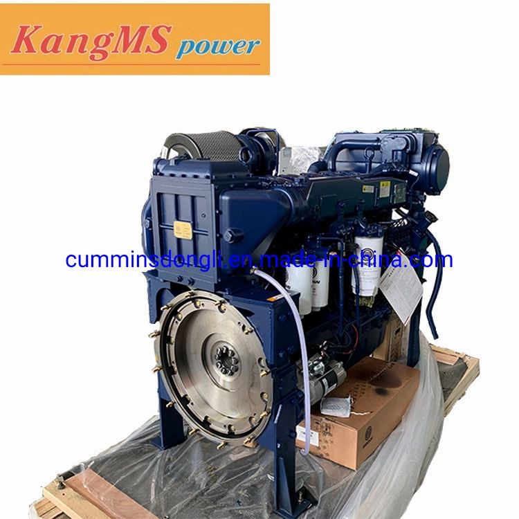 Chinese Marine Diesel Engine 300HP 330HP Water Cooled Weichai Marine Engine Supplier