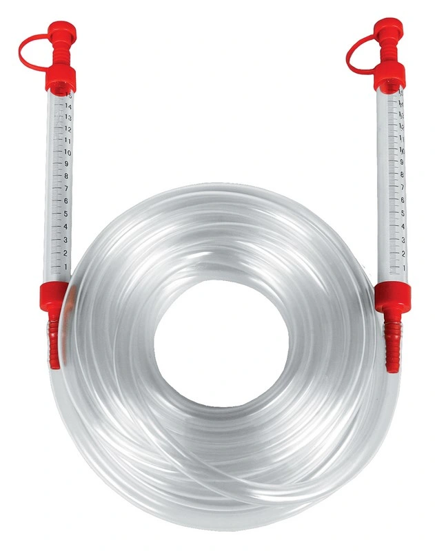 Nível de água flexível de 15m, 20m, 25m, 30m, nível de água da mangueira do Kit de Nível 20m / Kales Tool Kales Tool Deluxe água da mangueira do medidor de nível (Qtd. 2) Fontes de tigre