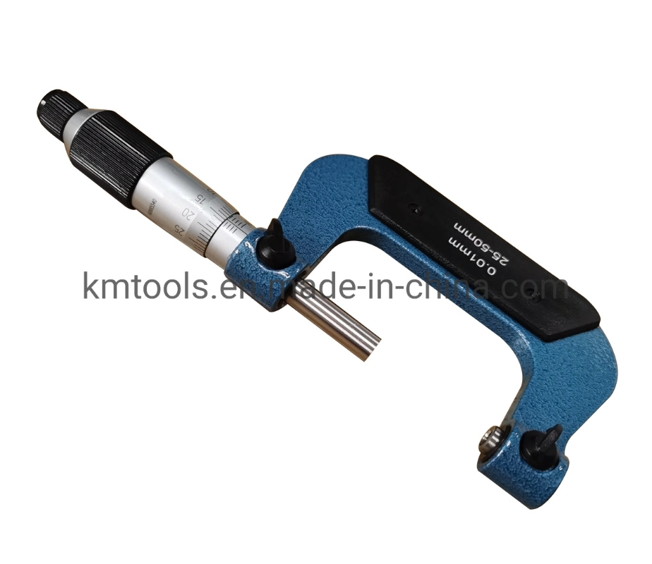 Ratchet Stop 25-50mm Screw Thread Micrometer Gauge Tools