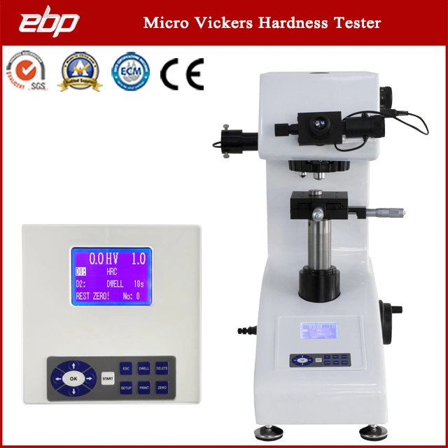 Dureza da micro máquina de teste Teste Vickers de Aço