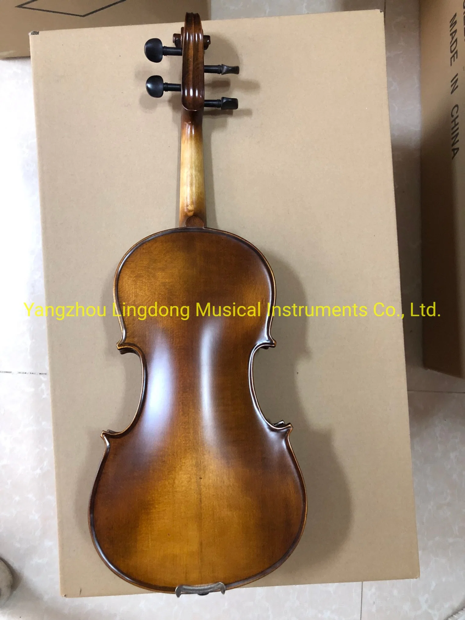 Wholesale Solid Spruce Handmade Violin Made in China