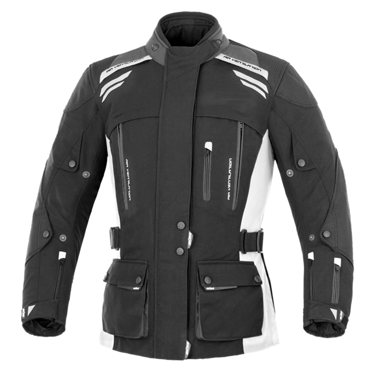 Mayorista de ropa de calidad OEM Moto chaqueta con armaduras CE