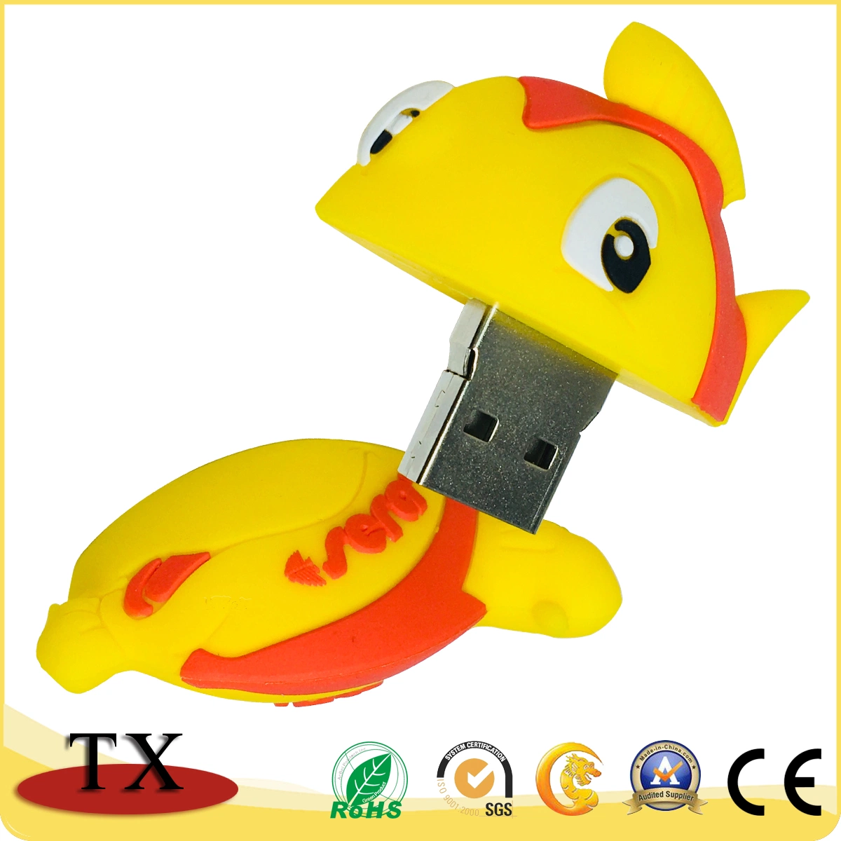 Custom дизайн формы ПВХ USB флэш-памяти