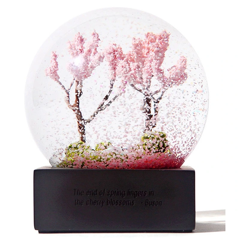 Resin Snowglobe 150mm Glass Snow Ball Snow Globe Home Decor