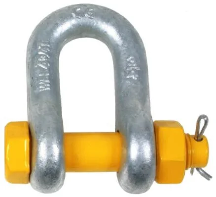 Heavy Industry G2150 D Shackle with Nut for Chain Sling