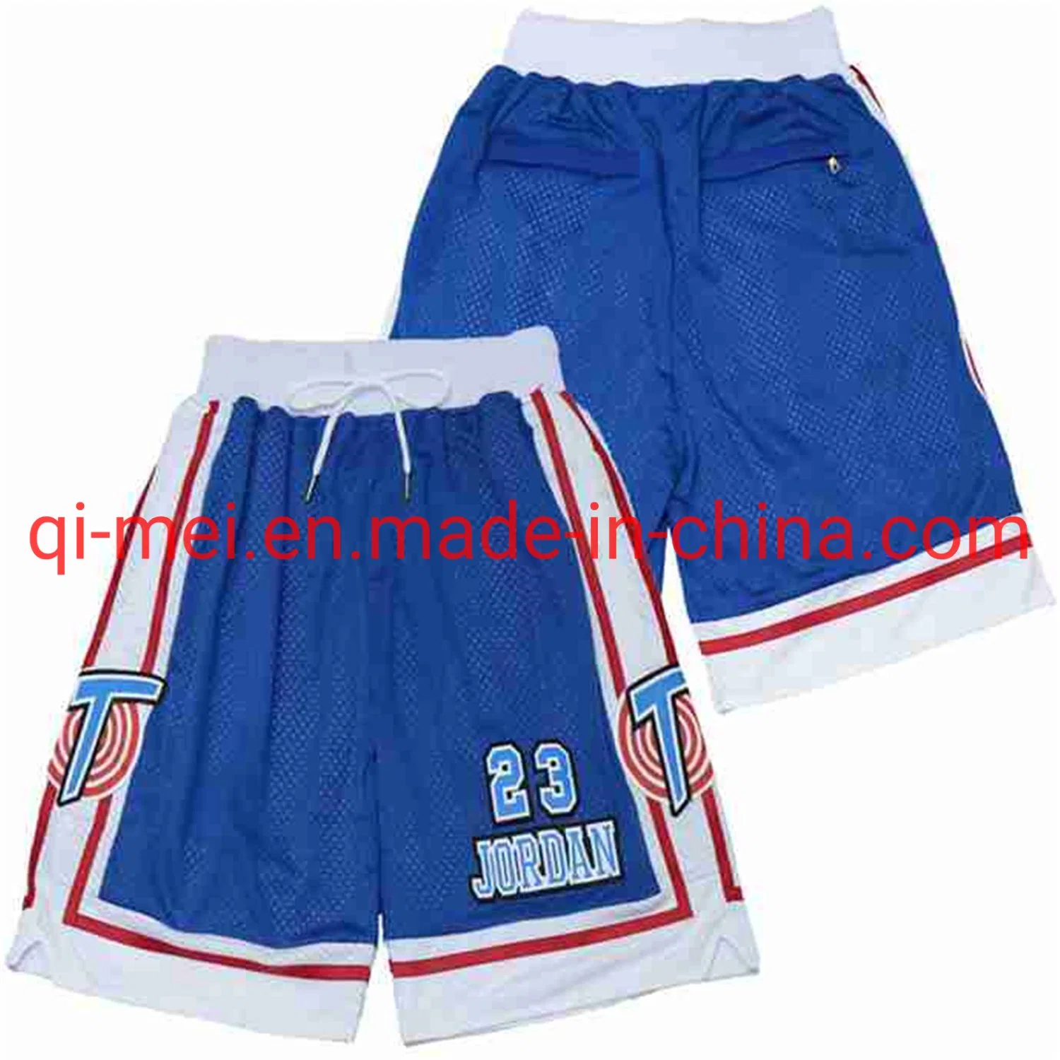 Wholesale/Supplier Tune Squad Space Movie 6 James 1 Bugs 23 10 Lola Black Blue N-Ba Basketball Shorts