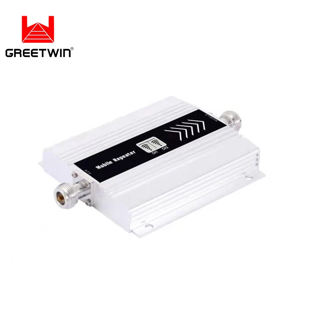 Greetwin económico 1800 2100 DCS WCDMA B3 B1 17dBm Amplificador de señal 2G 3G 4G celular bandas Dual Amplificador de señal