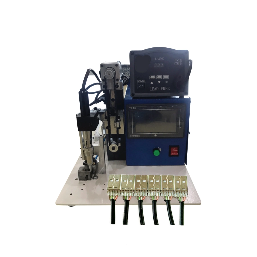 USB Data Cable Soldering Station for Different Kinds of Connector