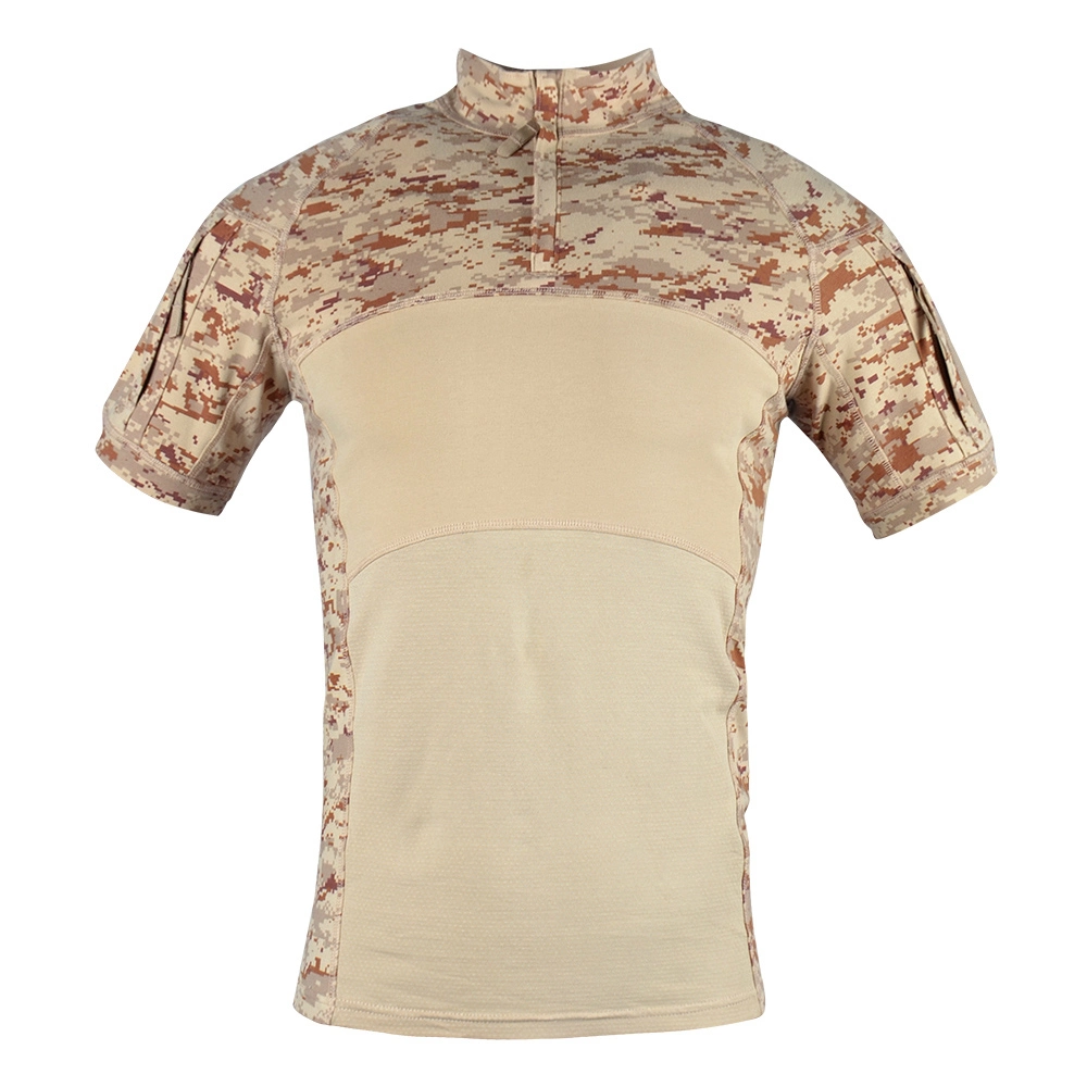 Desierto Digital Color Camuflaje Deportes Nuevo estilo rana Camiseta corta