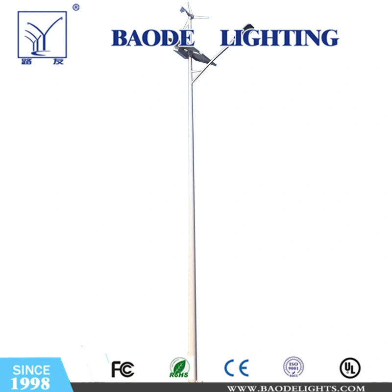 IP67 Hot-DIP Galvanized Steel Wind Solar LED Hybrid Street Light