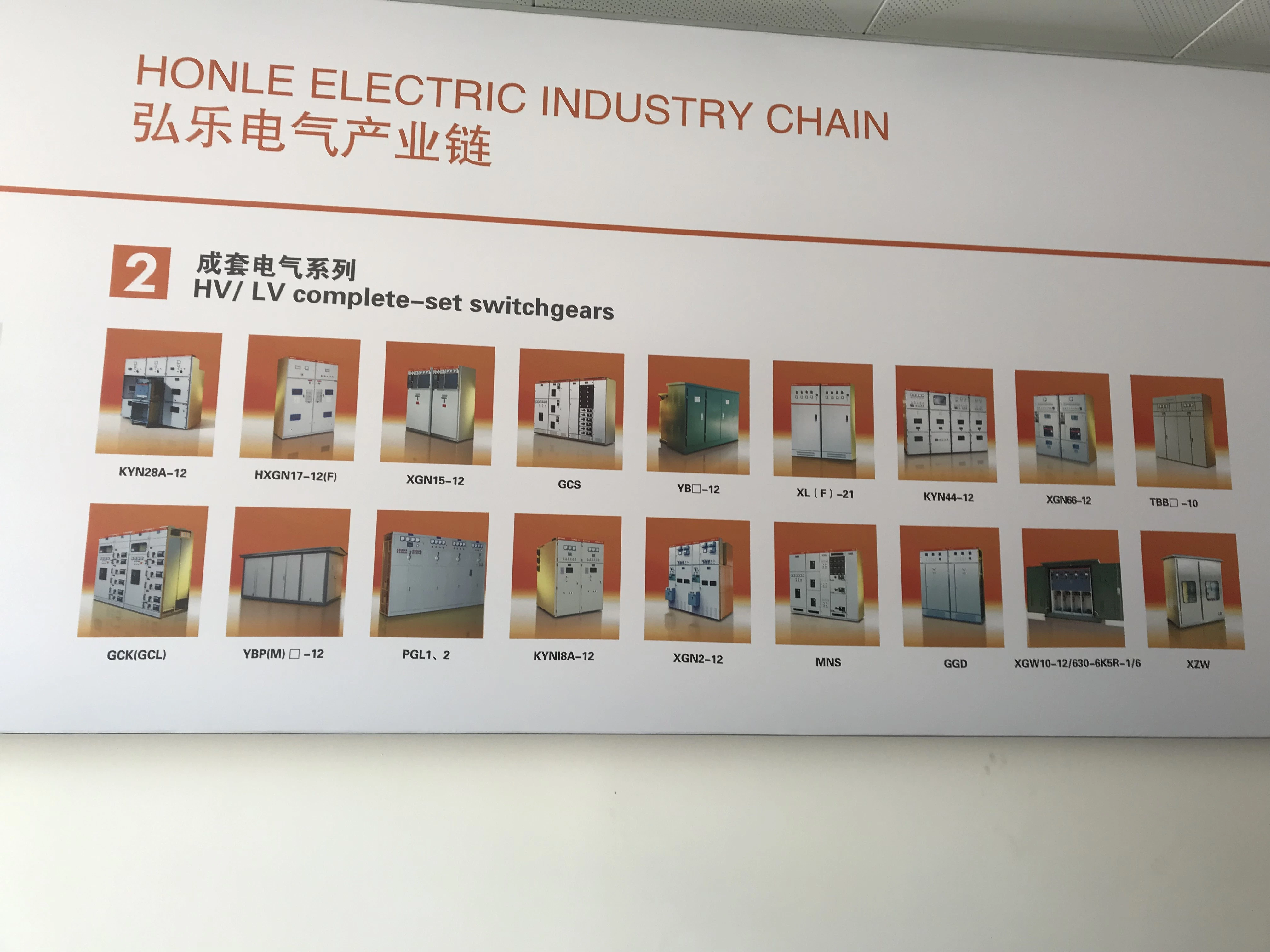 Honle Kyn61-40.5 3150A Withdrawable Metal-Clad Indoor Switchgear