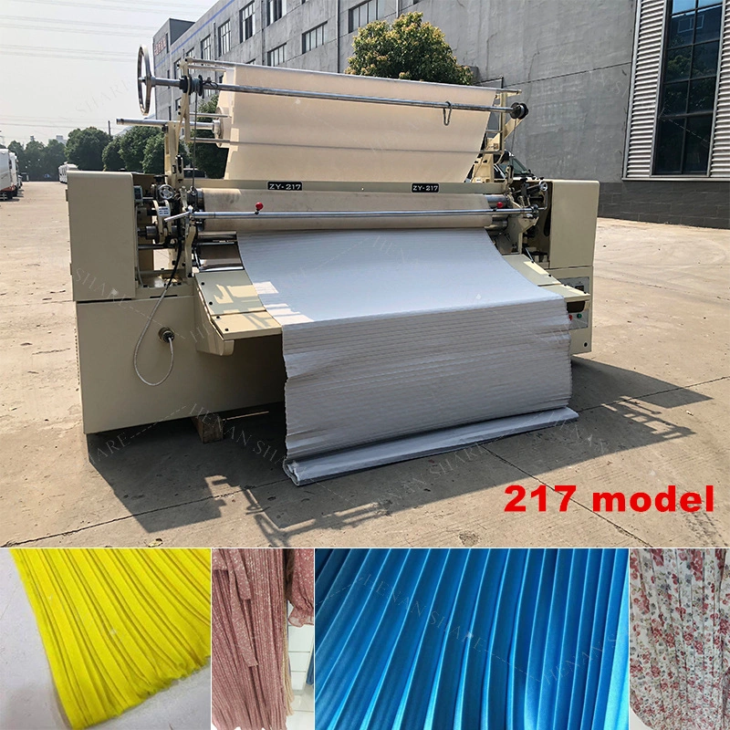 Smocking Pleater Manual Cloth Sunray Skirt Textile Curtain Pleated Fabric Folding Pleating Machine for Fabric Pleating Automatic Zy516D Zj 217 D