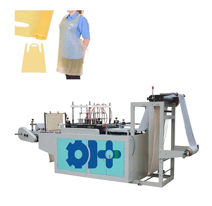 Plastic Apron Making Machine T-Shirt Bag Production Line