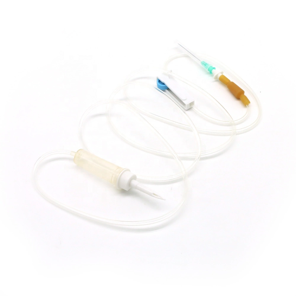 CE ISO Disposable IV Infusion Giving with Needle